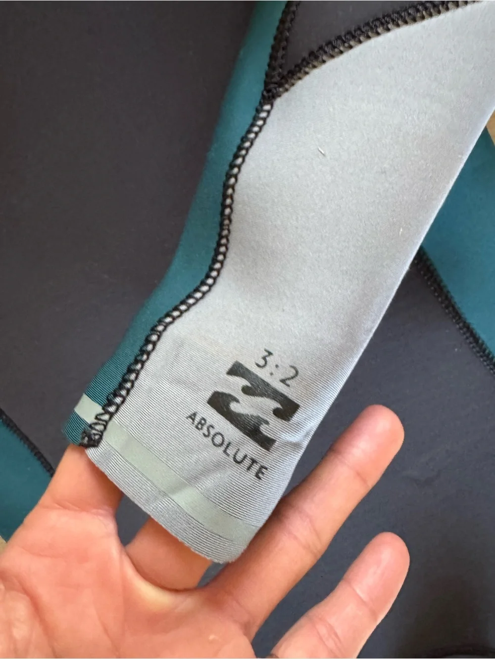 Billabong wetsuit sleeve